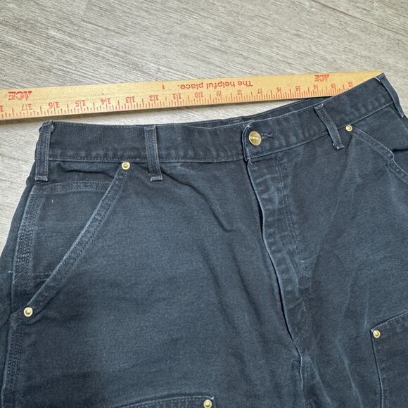 Carhartt Black Double Knee Pants - Picture 5 of 7